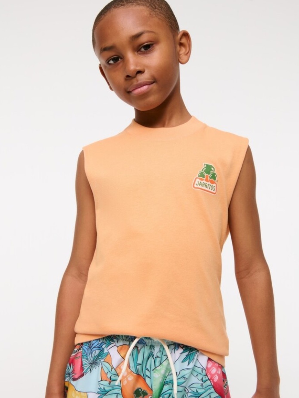 Abercrombie Kids Jarritos Graphic Tank Top Unisex Summer Pool Beach Size 9-10